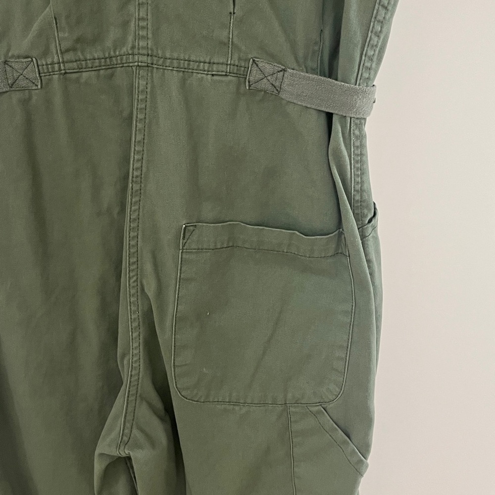 Pistola Olive Green short sleeve Jumpsuit size S - Picture 7 of 14
